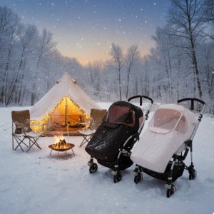 부가부 디럭스 절충형 유모차 방한 생활방수커버 (드래곤플라이 비 동키 폭스 카멜 버팔로)