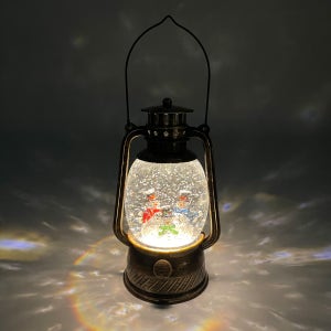 크리스마스 오르골 크리스마스선물 원형소형눈사람