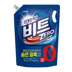 라이온 때가쏙비트 일반 진드기 침투세탁 리필 2L x 6개