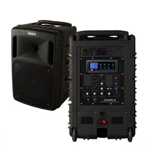카날스(KANALS) BK-1050N 충전식 포터블 스피커 무선 앰프 / 900MHz / USB / 블루투스