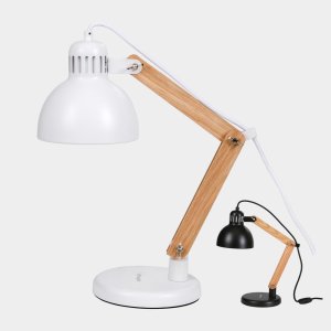 뭉클 피노 원목 단스탠드 데스크 LED 램프 무드등