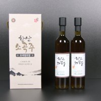 한산소곡주(오곡향) 500ml 약주 (생주 16도) 유리병 x 2개(SET)