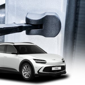 제네시스 GV60 자동차 전용 도어힌지 카본 커버 자석 녹방지 차량 용품