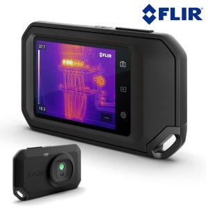 FLIR 휴대용 열화상카메라 C3X 전문가용 열감지카메라/산업용카메라 열화상기 카메라 적외선카메라 수도검침 보일러관검침 가스누출검사 배관검사 자동차정비