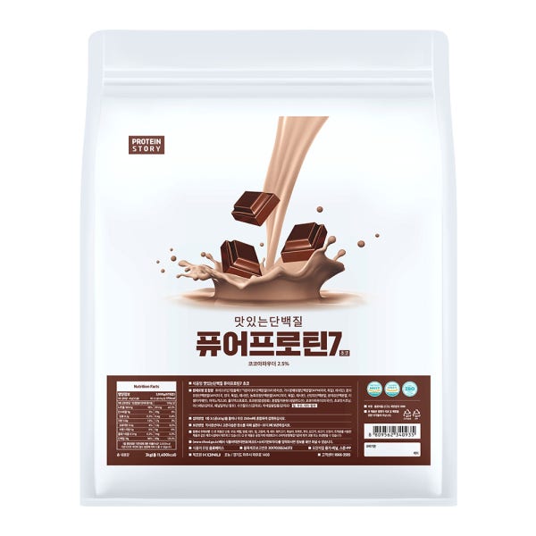 프로틴스토리 맛있는 단백질 퓨어프로틴7 3kg