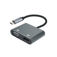 C타입 to HDMI VGA RGB 모니터연결 선택출력 케이블 컨버터 갤럭시S22 S21 갤럭시노트20 갤럭시북 맥북호환