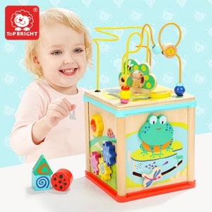 탑브라이트 정원놀이 롤러코스터 큐브 I 12개월 장난감