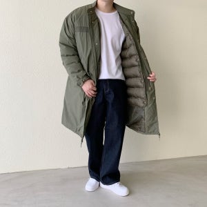 [모모코] M65 개파카 패딩 내피 탈부착 야상 (3color)