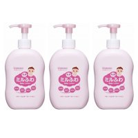 Wakodo Baby Milky Lotion Pump Type 와코도 베이비 밀키 로션 펌프 10.14oz(300ml) 3팩