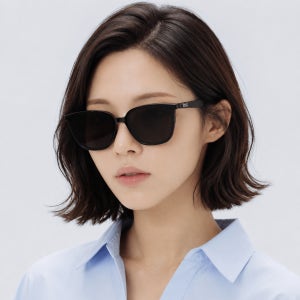 젠틀몬스터 선글라스 알마 블랙 사각 뿔테 패션 커플 남자 여자 플랫바