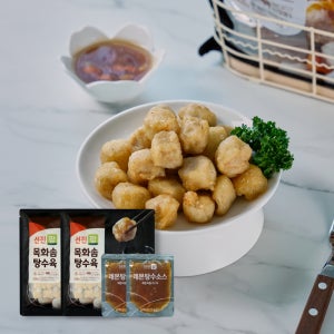 선진팜 목화솜 탕수육 420g(레몬탕수소스포함) 1봉 + 1봉