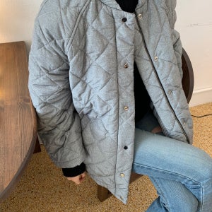 퀼팅점퍼 5온스 여성 패딩점퍼