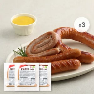 선진팜 말발굽 모둠 소시지 405g (킬바사 소세지) 3봉