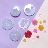 레진아트 플라워 장미 입체 꽃 공예용 실리콘 몰드