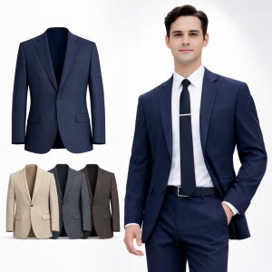 남자 봄 정장 셋업 스트레치 스판 수트 출근룩 캐주얼 비즈니스 여름 면접 하객 STCO