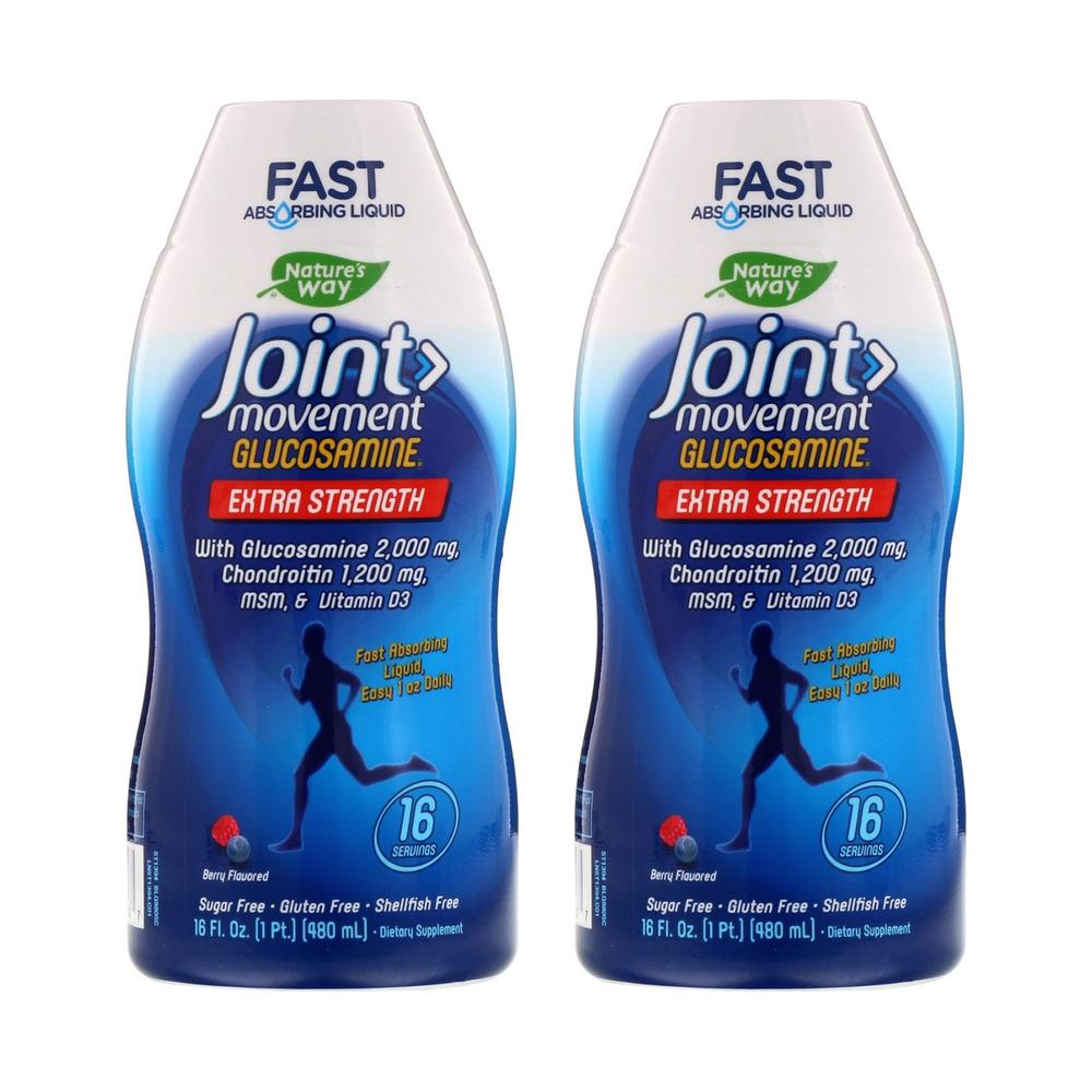 1+1 <b>네이쳐스웨이</b> 액상 <b>글루코사민</b> 콘드로이친 MSM 조인트 480ml