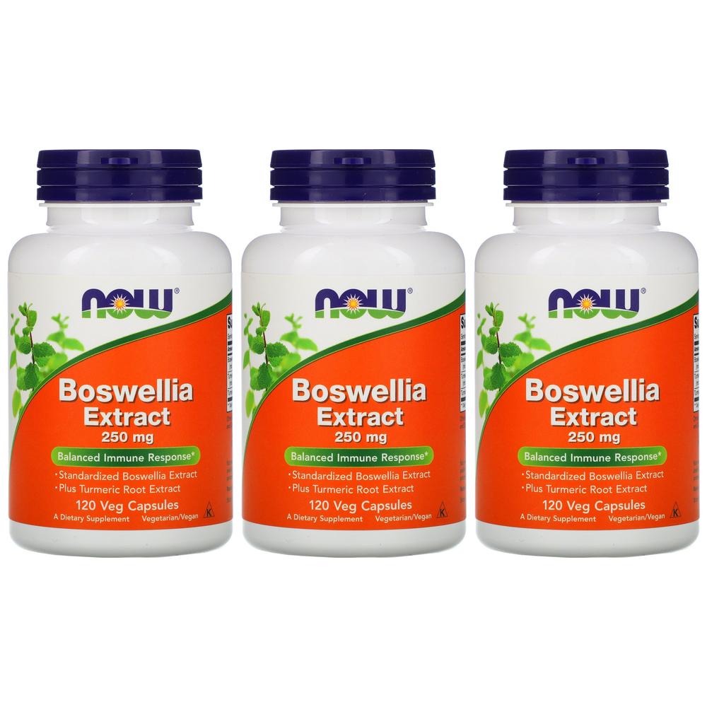 2+1 나우푸드 <b>보스웰리아 250mg</b> 120정 강황 뿌리 커큐미노이드 boswellia