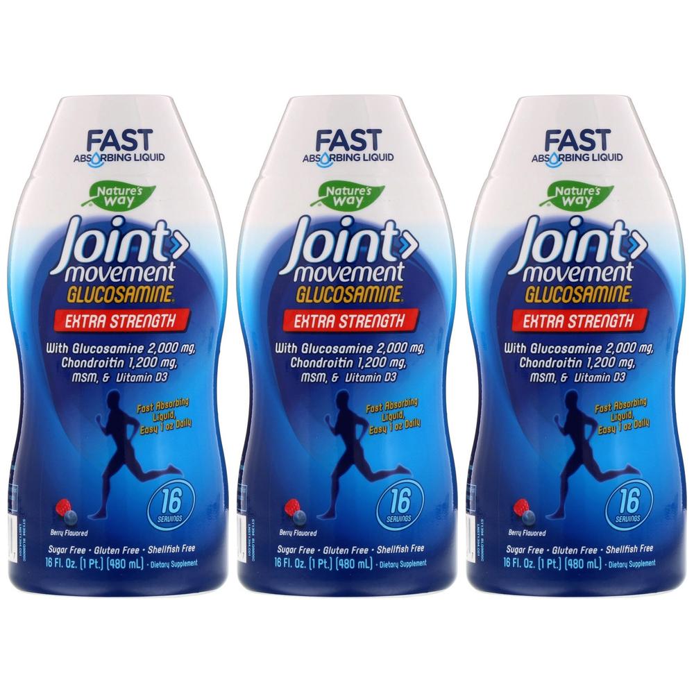 2+1 <b>네이쳐스웨이</b> 액상 <b>글루코사민</b> 콘드로이친 MSM 조인트 480ml