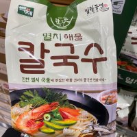 백제 한그릇 멸치해물 칼국수 197G X 6 코스트코