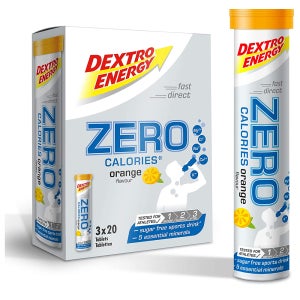 덱스트로 에너지 타블릿 20정 3개입 오렌지 Electrolyte sport tablets Dextro Energy, zero calorie drink