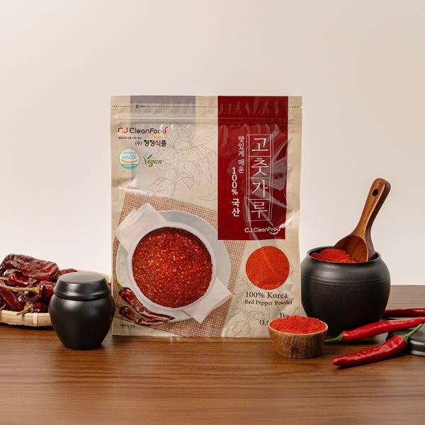 26년 청정식품 국산 고운 햇 고춧가루 1kg