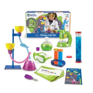 러닝리소스 유아교육 디럭스 과학 실험실 세트 LER0826