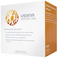 유사나 USANA Booster C 600 계절 면역 보조제 레몬 베리 맛 (2023년08월)