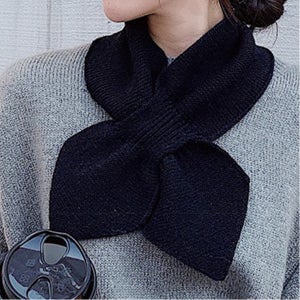 신제품 리본 니트스카프 3컬러 미니스카프 여성판촉물 여성답례품 케이스포장