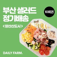 (데일리팜)부산,양산 샐러드 정기배송 10회권
