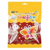 아모스 탱탱 아이클레이 50g 갈색 10개입