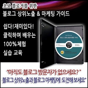 블로그최적화 운영 가이드 CD