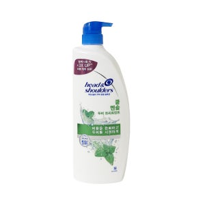 헤드앤숄더 쿨멘솔 850ml 트리트먼트 두피 토탈 솔루션