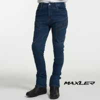 맥슬러 M-2077 (케블라) 청바지 / MAXLER 보호대 내장 바이크 데님 팬츠