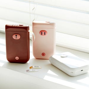 카피어랜드 미모 라벨프린터 D30S 3컬러 본품+기본라벨 +(파우치+스트랩)/충전기 구성