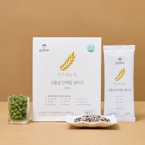 모닝파파 식물성 단백질 임산부 프로틴 쉐이크 곡물맛 1BOX 보틀