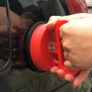 땡겨뽕 자동차외형복원 문콕 차찌그러짐 수리 찌그러진차 덴트 판금 셀프 댄트 외형 빨강