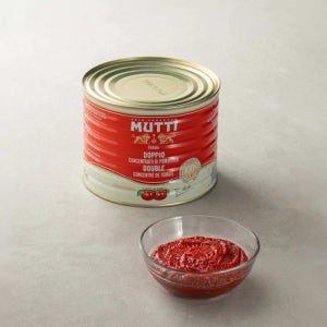 MUTTI 무띠 더블 콘센트 토마토페이스트 2.15Kg - 이탈리아 정통스파게티, 업소겸용
