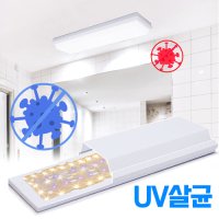 검증 화장실 UV살균조명 케럿 색변환 LED 욕실등 25W