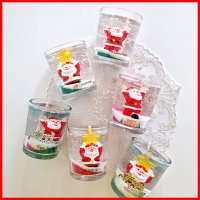 DIY상품 (3온즈 6개만들기) 크리스마스 양초 투명 젤리 젤캔들 키트 DIY 공예