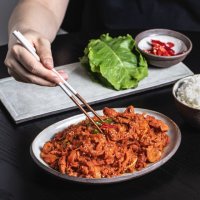 100% 제주도 흑돼지로 만든 간장, 고추장 양념불고기 2종 4팩 세트 총 1.2kg