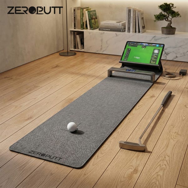 ZEROPUTT 제로펏 스마트 디지털 고정밀 골프 퍼팅 연습기 매트