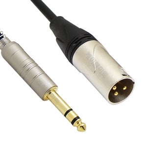 MACK HA26 ST5.5/숫-캐논/숫 50Cm XLR TRS 케이블