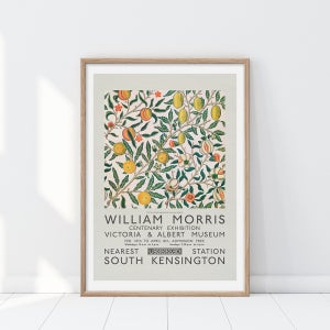 모던 감성 명화 전시포스터 윌리엄 모리스8 A2 거실 카페 대형 인테리어그림액자