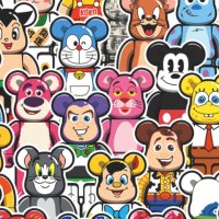 [국내배송] 베어브릭 스티커 27종 / bearbrick sticker 27ea / 일러스트 스티커 / 애니메이션 스티커