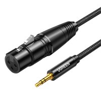 Ugreen 3.5 to XLR 캐논 마이크 케이블 1m U-20763