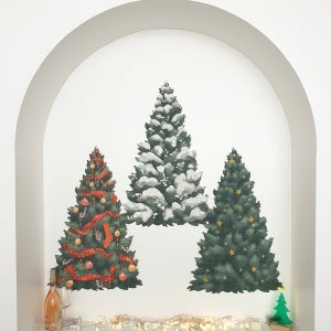 크리스마스 벽트리 만들기 풀세트 장식 앵두전구 트리데코 포스터 트리 미아아트