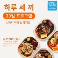 윤식단 샐러드 정기배송 1일 3식 20일 프로그램 도시락 배달 다이어트 식단 새벽 구독