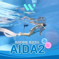 위즈 프리다이빙 강습 AIDA2 자격증 초급 교육 서울 잠실 일산 k26