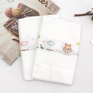 [완제품] 기저귀5장/10장set 부엉이 2color(중형) 신생아거즈기저귀 무형광 엠보