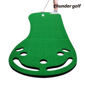 리얼그린 골프 퍼팅매트 대형 실내 인조잔디 홈 연습장 퍼터 퍼트 연습 도구 홀컵 퍼팅기